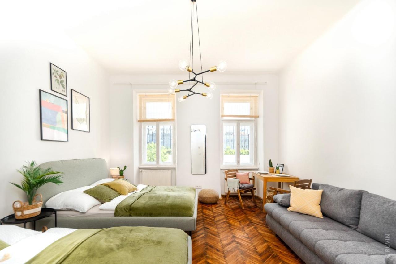 Designer Apartment, Central, Next To Danube Vienna Esterno foto